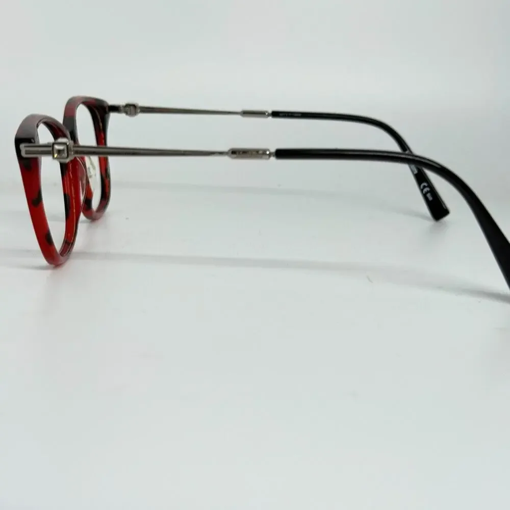 MaxMara‎ MM 1356 eyeglasses Frame Red 53mm WOMEN H18678